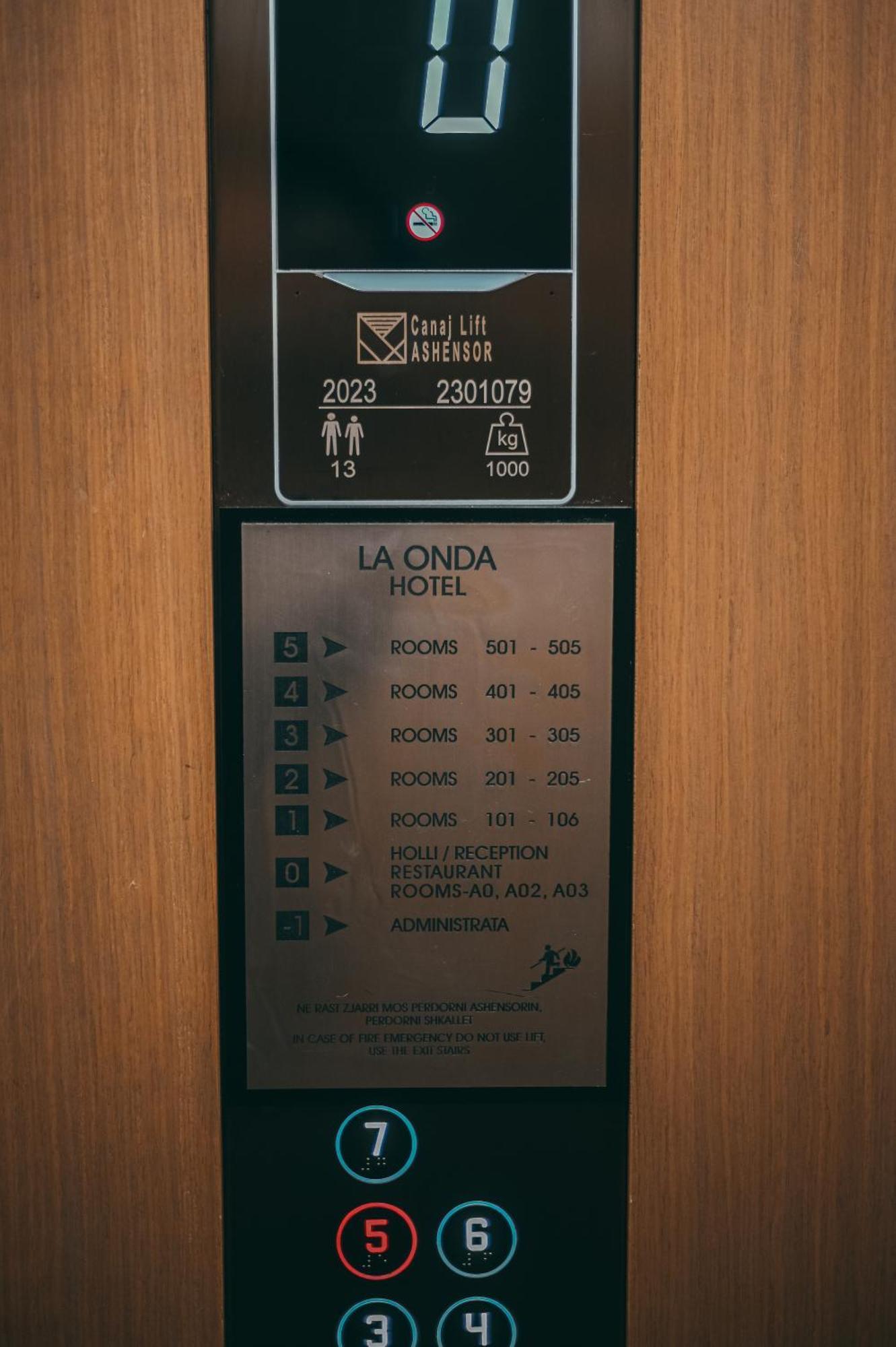 La Onda Hotel Durrës 외부 사진